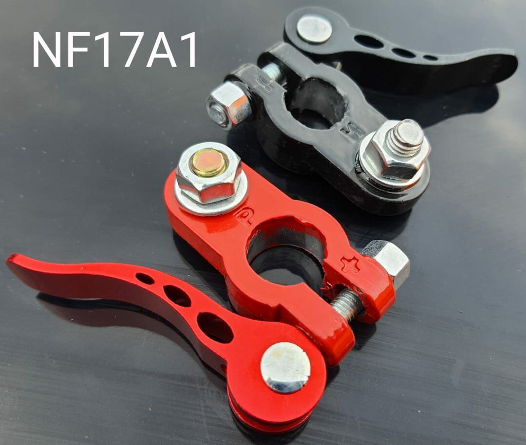 фото Клемма АКБ NF17-A1 быстросъемные черная и красная (TSA) 2шт