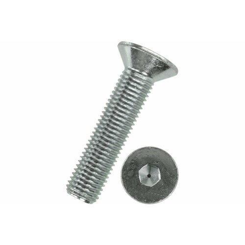 Винт ZAMETAL М8x70, пр. 10.9, с пот. гол, в/ш, DIN 7991, оц, уп. 200 шт. ZA521026