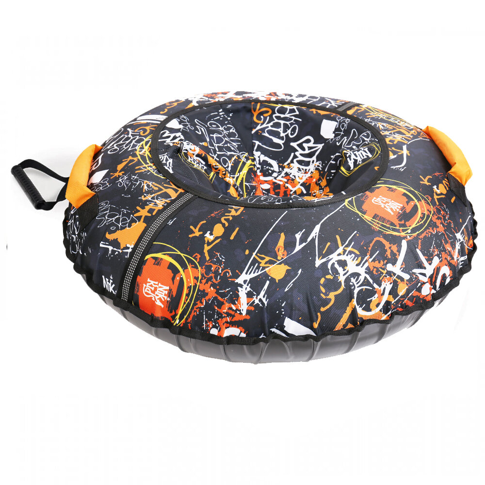 фото Игрушка. Тюбинг НИКА ТБ2К-85/ГО черный "с граффити"