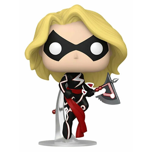 фигурка funko pop captain marvel йон рогг 36352 9 5 см Фигурка Funko POP! Bobble Marvel Captain Marvel with Axe SDCC23 (Exc) (1263) 71751