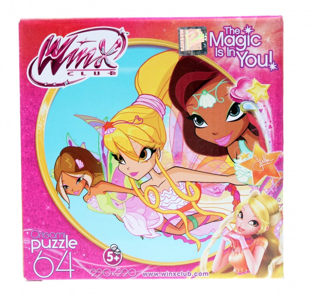 Пазл WINX Флора, Стелла, Айша