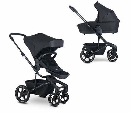 Коляска 2 в 1 Easywalker Harvey5 Midnight Black/черный