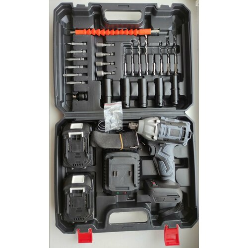 Гайковерт бесщеточный аккумуляторный 12 дюйма 2 батареи 1036800₽