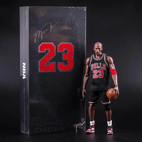 Реалистичная подвижная фигурка ENTERBAY – REAL MASTERPIECE 1/6 - NBA MICHAEL JORDAN 23