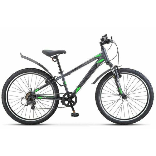 фото Велосипед stels navigator 400 v 24 e020 12" серый/зеленый