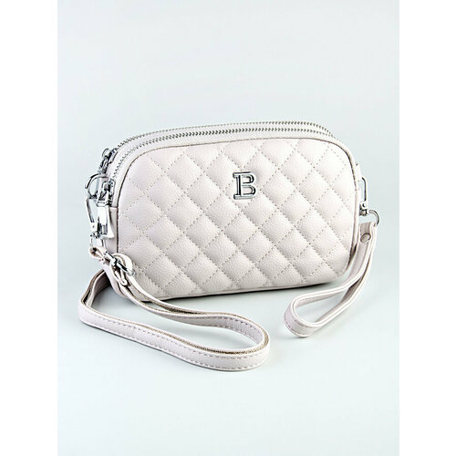 фото Сумка клатч , фактура зернистая, серый adafman