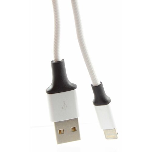 USB Кабель для Apple/iPhone Oino M330, TPU, 2А, Белый, 2 м. usb кабель для apple iphone oino m94 магнитный золоченые контакты 2 4a 2 м