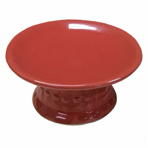 Индокитай Подсвечник круглый h 5 см красный kelly002 1130₽