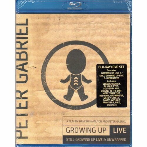 Диск Blu-Ray Universal Music Peter Gabriel - Growing Up Live & Unwrapped + Still Growing Up Live виниловая пластинка eu peter gabriel growing up live 3lp