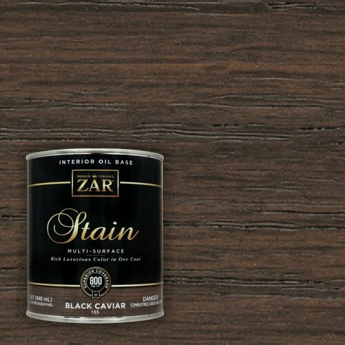 Изображение товара Морилка по дереву на масляной основе ZAR Interior Oil Base Stain 946 мл Черная икра 13512