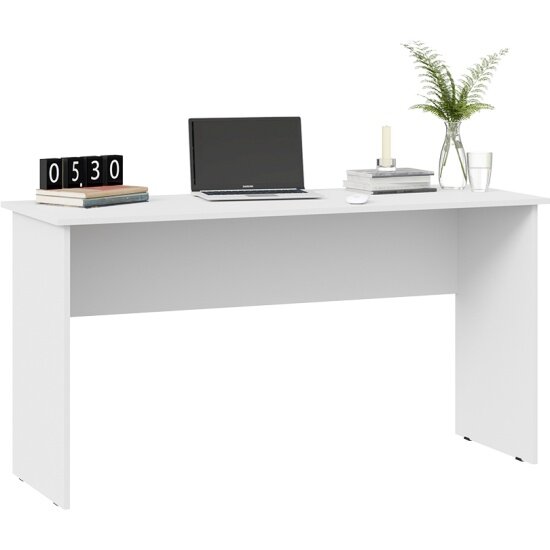 фото Стол письменный трия Тип 14 (1400) Белый Ясень