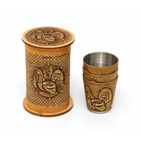 Набор стопок в футляре маленький 