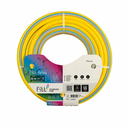 Шланг FITT 214994 Daisy 1/2 25 м 24 бар шланг поливочный fitt fitt mimosa 1 2 50m