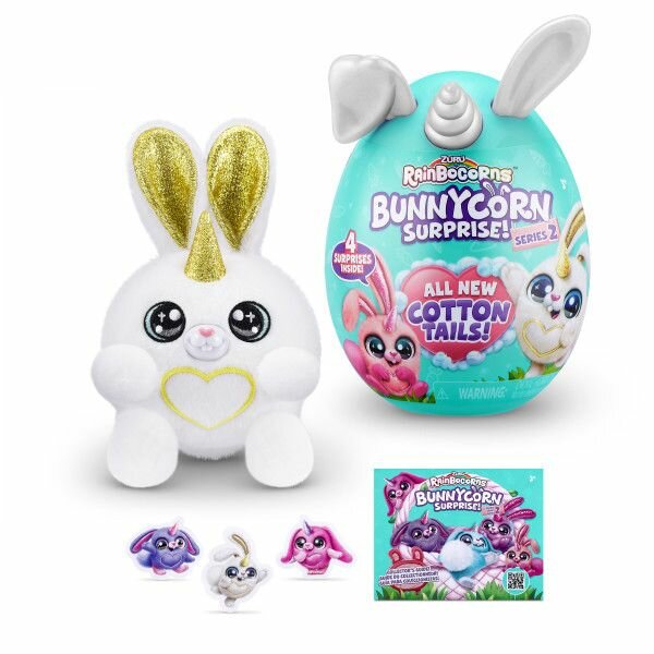 Игровой набор сюрпризы в яйце Zuru Rainbocorns Bunnycorn, в ассортименте