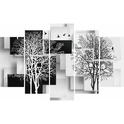 Модульная картина для интерьера на стену 