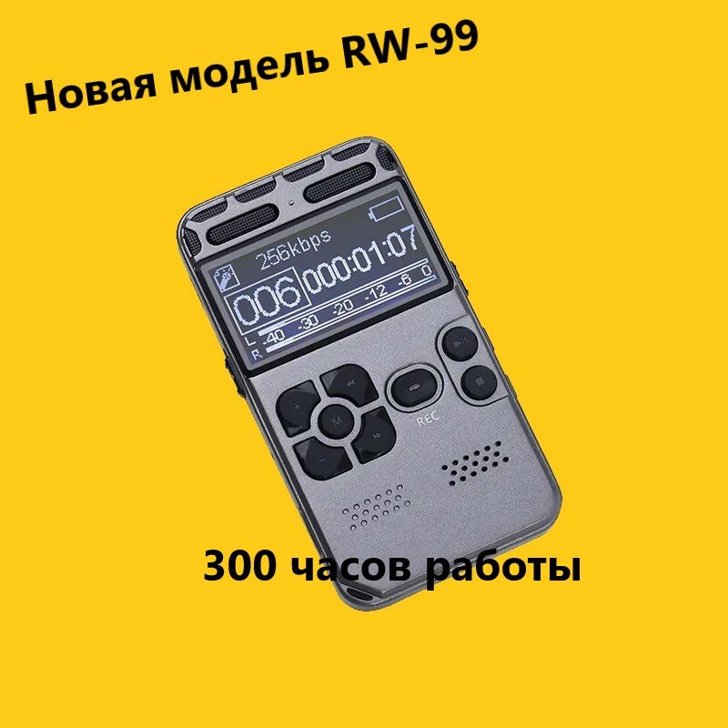 Профессиональный цифровой диктофон RW-99 Новинка!