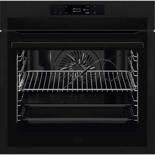 фото Духовой шкаф AEG BPE 748380T AssistedCooking 8000 чернный