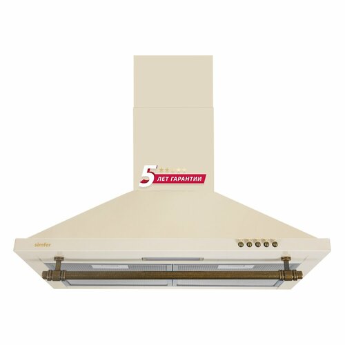Купольная вытяжка Simfer 8665 SM цвет корпуса бежевый цвет окантовкипанели бронза 1195000₽