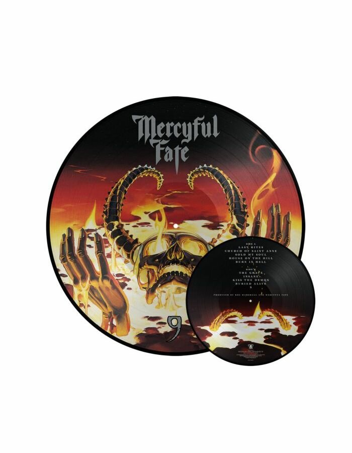 Виниловая пластинка Mercyful Fate, 9 (picture) (0039842506517) IAO - фото №1