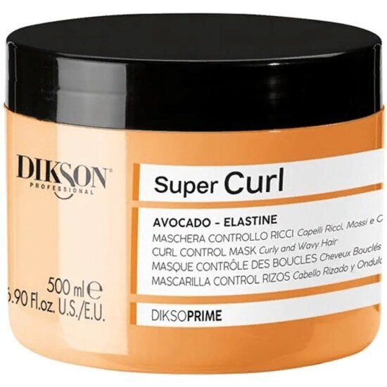 Маска для кудрявых и волнистых волос Dikson DiksoPrime Curl Control с маслом авокадо, 500 мл