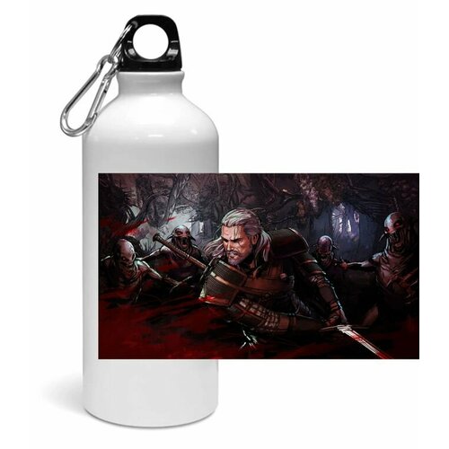 фото Спортивная бутылка the witcher № 5 bugrikshop
