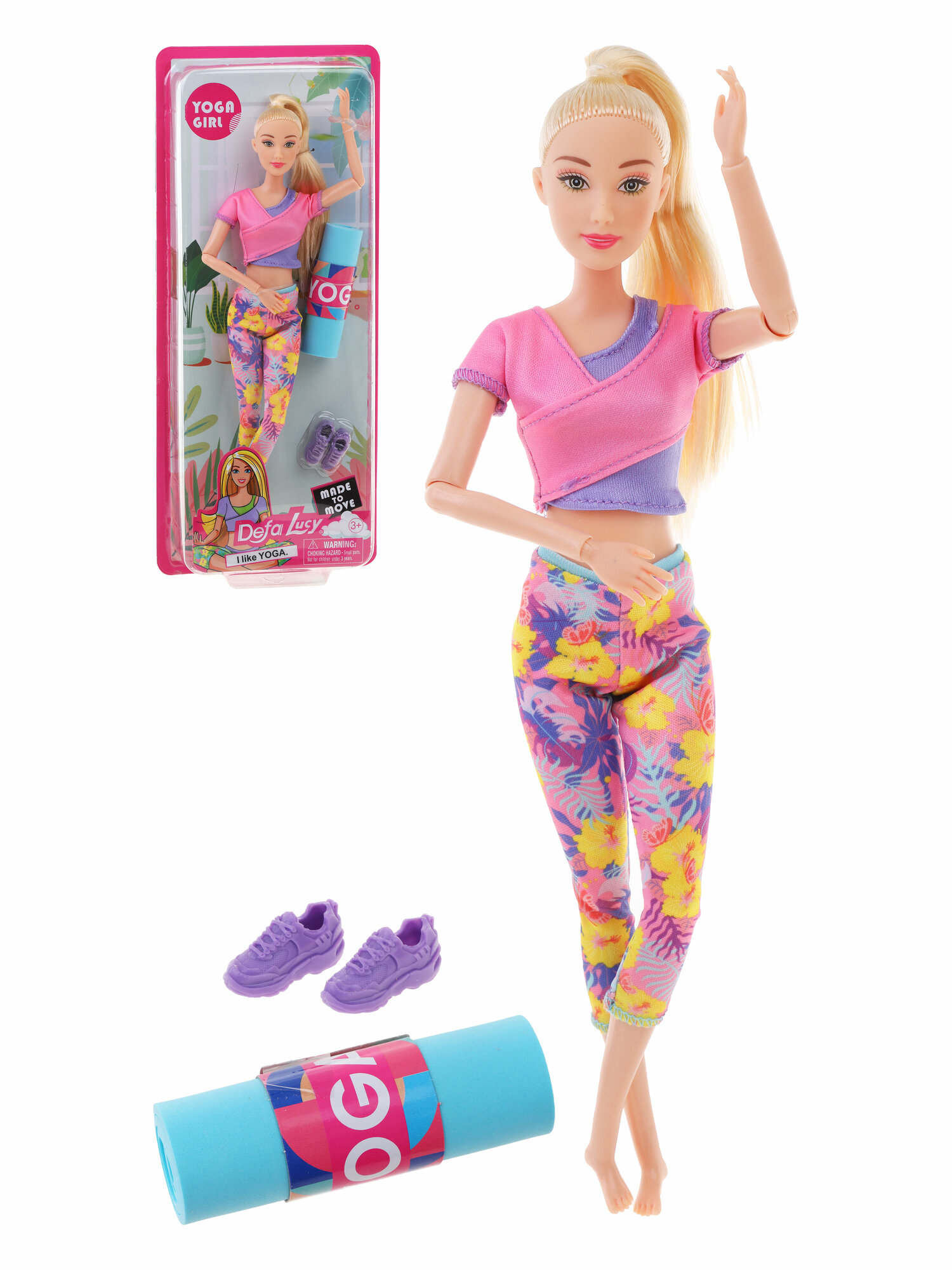 Кукла 29 см для девочки, игровой набор Спортсменка в комплекте 4 предмета