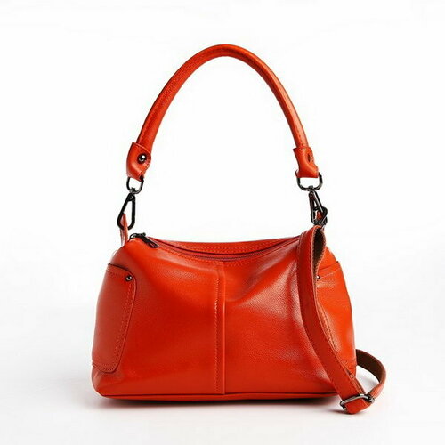 фото Сумка саквояж сима-ленд, оранжевый сима-лэнд