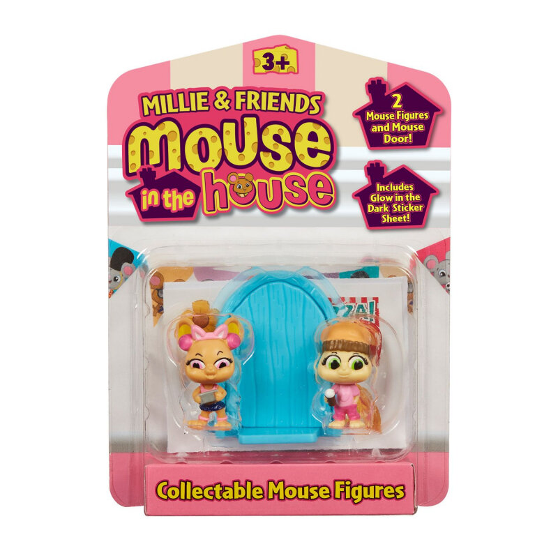 Игровой набор Mouse IN The House Маус ин Хаус 2в1 фигурки Гейми и Бинс. TM