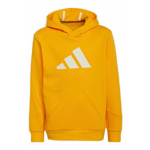 Толстовка спортивная adidas, размер 128, желтый