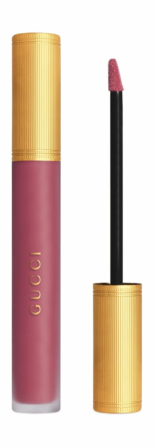 GUCCI Rouge A Levres Liquide Mat Lip Colour Помада жидкая для губ матовая cтойкая,6,5 мл, 203