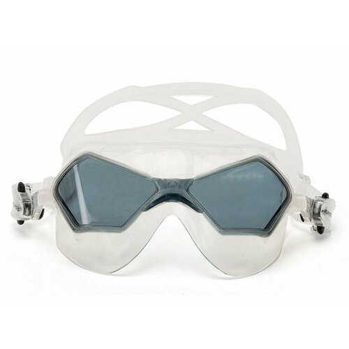 Очки для плавания подводные профессональные для взрослых Salvimar JEKO прозрачный силикон/темные линзы