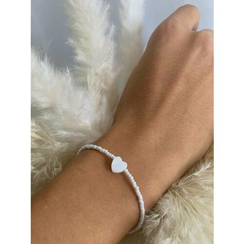 Браслет-цепочка SIDORINA SOFIA ACCESSORIES, кристалл, 1 шт., размер 15 см, белый