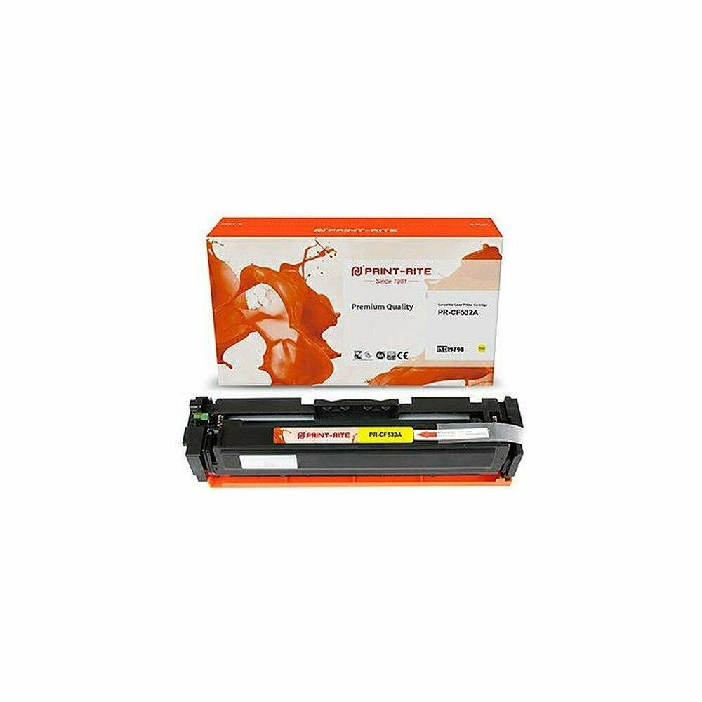 Картридж Print-Rite TFH932YPU1J CF532A желтый (pr-cf532a) - фото №2