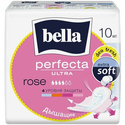 Прокладки Bella Perfecta Ultra Rose 10шт х 3шт