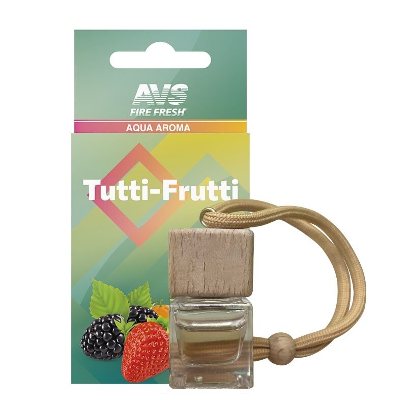 Ароматизатор Fire Fresh AVS AQA-10, для авто, фруктовый, 6 мл