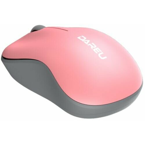 Мышь Wireless Dareu LM106G Pink-Grey розовый с серым DPI 1200 24GHz 64900₽
