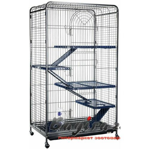 Клетка для грызунов, хорьков Kredo D801 79х52х139.5 см