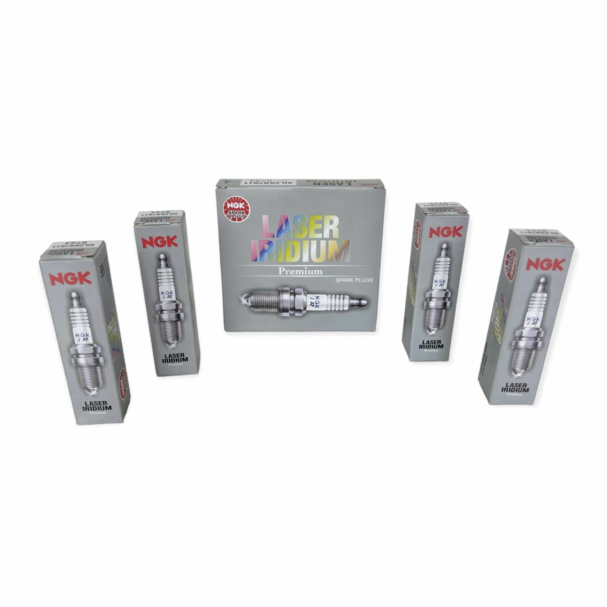 фото Свечи зажигания иридиевые комплект NGK Laser Iridium 9723 SILZKR7B11 Made in Japan