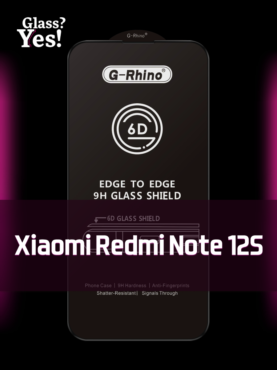 фото Защитное cтекло на Redmi Note 12s