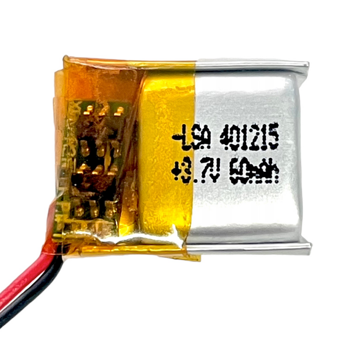 Аккумулятор 401215 60mAh 37v (15х12х4 мм) для беспроводных наушников tws гарнитур и др. устройств