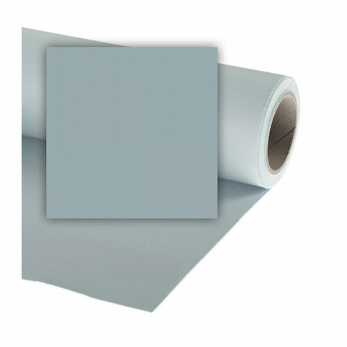фон бумажный vibrantone 2 1х11м foggy grey 08 светло серый Фон бумажный Vibrantone Steel Grey 2,1x11m VBRT 07