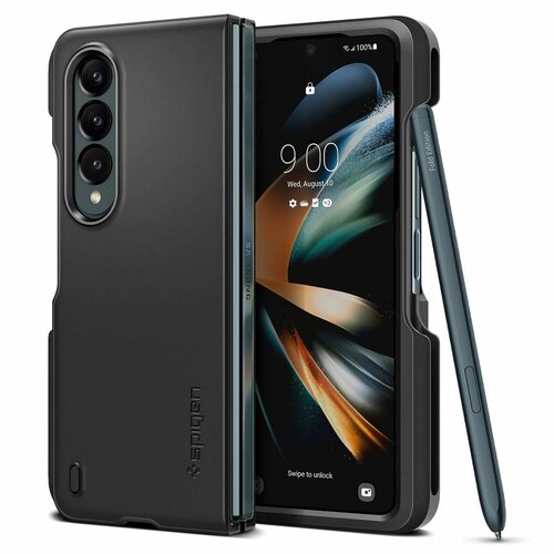 Чехол для Galaxy Z Fold 4 - Spigen - Thin Fit P - Черный - ACS05099