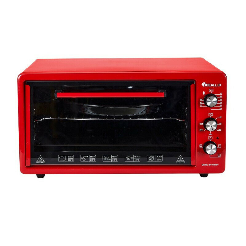 фото Мини-печь Ideal М 45 10 красный