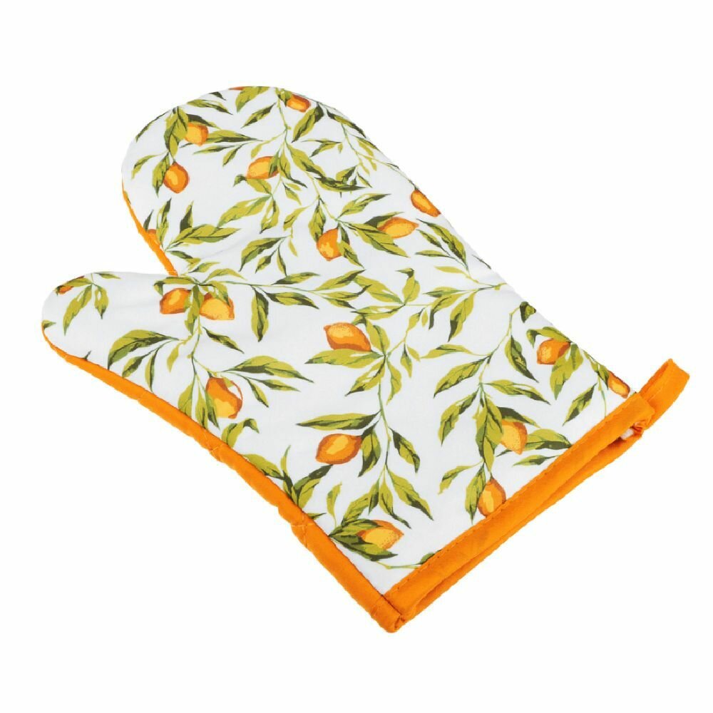 Прихватка для кухни, рукавица кухонная PROVANCE Лимонный курд, 27см, полиэстер — фото 1