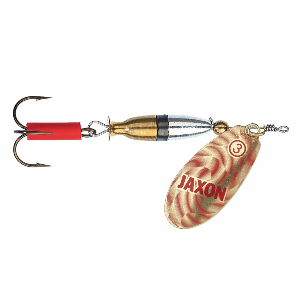 Блесна для рыбалки вертушка Jaxon Zephyr 3 # GX , вес 11 гр , блесна на щуку