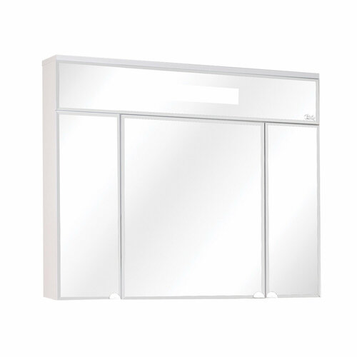 Шкаф-зеркало Onika Сигма 90 белый c LED подсветкой 11290₽