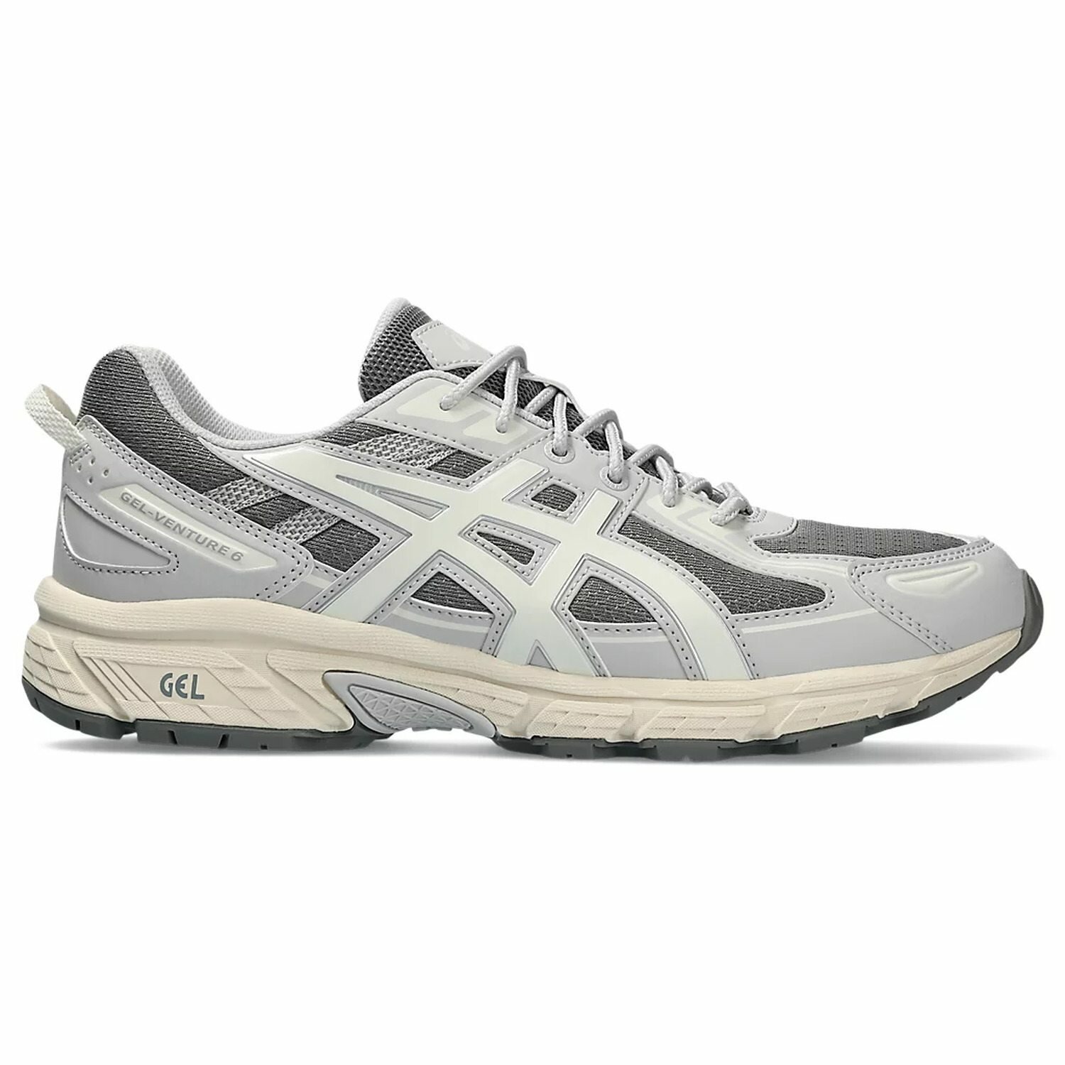 Кроссовки ASICS, размер 10 US, белый/серый