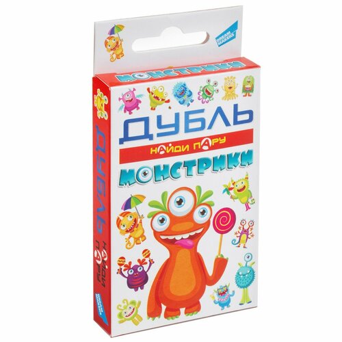 Настольная игра «Дубль. Монстрики» настольная игра дубль монстрики