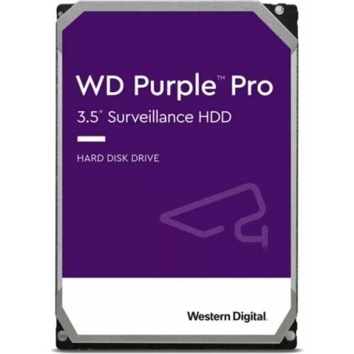 Жесткий диск 12TB SATA 6Gbs Western Digital WD121PURP Purple Pro Surveillance 35 7200rpm 256MB 85977₽