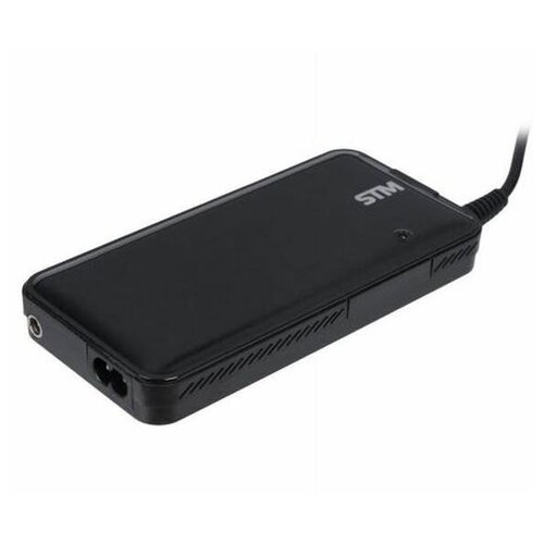 Универсальный адаптер для ноутбуков на 90Ватт - NB Adapter STM Dual DLU90, 90W, EU AC power cord & Car Cigaratte Plug, USB(2.1A)